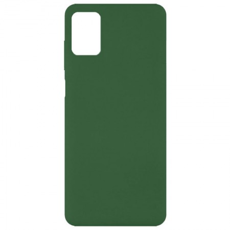 Чехол Silicone Cover Full without Logo (A) для Samsung Galaxy M31s Зелёный (9894)