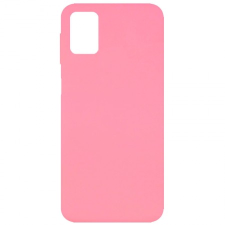 Чехол Silicone Cover Full without Logo (A) для Samsung Galaxy M51 Рожевий (9904)