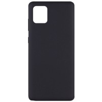 Чехол Silicone Cover Full without Logo (A) для Samsung Galaxy Note 10 Lite (A81) Черный (15240)