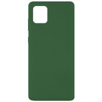 Чехол Silicone Cover Full without Logo (A) для Samsung Galaxy Note 10 Lite (A81) Зелёный (15242)