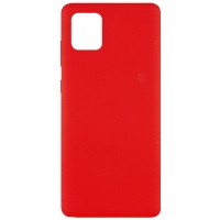 Чехол Silicone Cover Full without Logo (A) для Samsung Galaxy Note 10 Lite (A81) Червоний (15243)