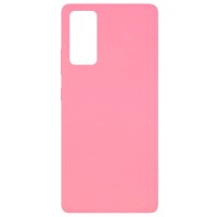 Чехол Silicone Cover Full without Logo (A) для Samsung Galaxy S20 FE Розовый (9918)