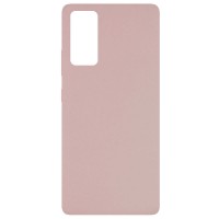 Чехол Silicone Cover Full without Logo (A) для Samsung Galaxy S20 FE Розовый (9919)