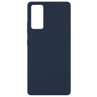 Чехол Silicone Cover Full without Logo (A) для Samsung Galaxy S20 FE Синій (9920)