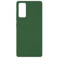 Чехол Silicone Cover Full without Logo (A) для Samsung Galaxy S20 FE Зелёный (9916)