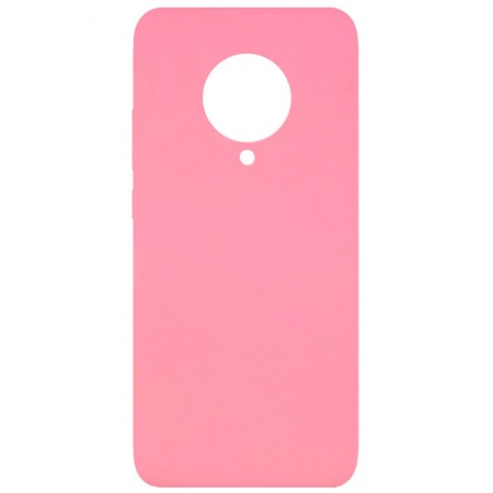 Чехол Silicone Cover Full without Logo (A) для Xiaomi Redmi K30 Pro / Poco F2 Pro Рожевий (9930)