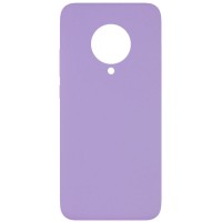 Чехол Silicone Cover Full without Logo (A) для Xiaomi Redmi K30 Pro / Poco F2 Pro Сиреневый (9933)