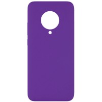 Чехол Silicone Cover Full without Logo (A) для Xiaomi Redmi K30 Pro / Poco F2 Pro Фиолетовый (9934)