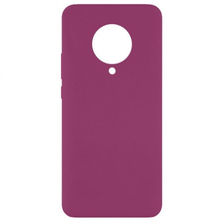 Чехол Silicone Cover Full without Logo (A) для Xiaomi Redmi K30 Pro / Poco F2 Pro Червоний (9926)