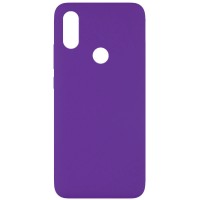 Чехол Silicone Cover Full without Logo (A) для Xiaomi Redmi Note 7 / Note 7 Pro / Note 7s Фіолетовий (15246)