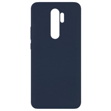 Чехол Silicone Cover Full without Logo (A) для Xiaomi Redmi Note 8 Pro Синий (9938)