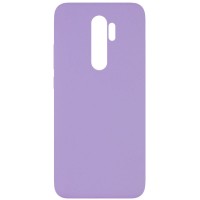 Чехол Silicone Cover Full without Logo (A) для Xiaomi Redmi Note 8 Pro Сиреневый (12029)