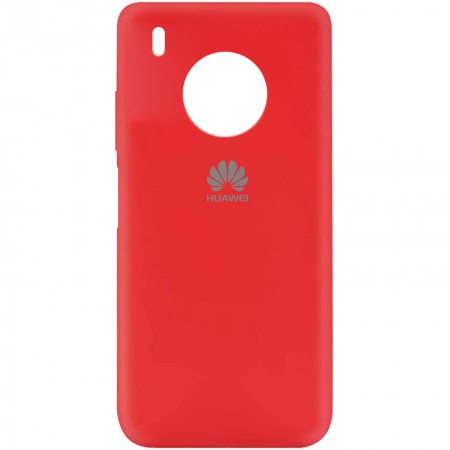 Чехол Silicone Cover My Color Full Protective (A) для Huawei Y9a Красный (9987)
