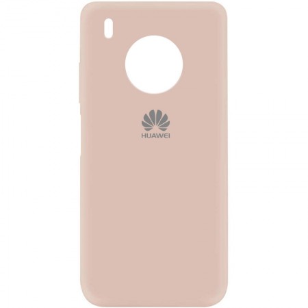 Чехол Silicone Cover My Color Full Protective (A) для Huawei Y9a Розовый (9988)