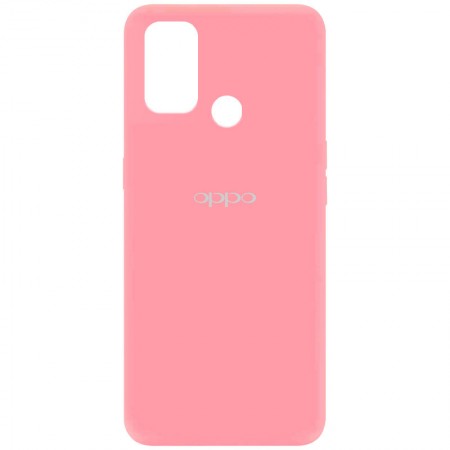 Чехол Silicone Cover My Color Full Protective (A) для Oppo A53 / A32 / A33 Розовый (15806)