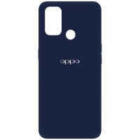 Чехол Silicone Cover My Color Full Protective (A) для Oppo A53 / A32 / A33 Синій (15809)