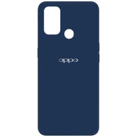 Чехол Silicone Cover My Color Full Protective (A) для Oppo A53 / A32 / A33 Синій (15810)