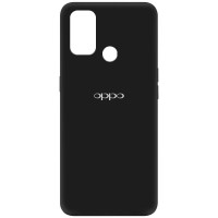 Чехол Silicone Cover My Color Full Protective (A) для Oppo A53 / A32 / A33 Чорний (15813)