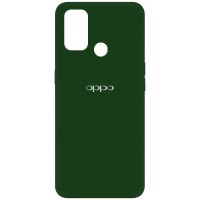 Чехол Silicone Cover My Color Full Protective (A) для Oppo A53 / A32 / A33 Зелений (15804)