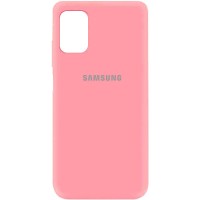 Чехол Silicone Cover My Color Full Protective (A) для Samsung Galaxy M31s Розовый (9998)