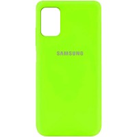 Чехол Silicone Cover My Color Full Protective (A) для Samsung Galaxy M31s Салатовий (10000)