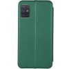 Кожаный чехол (книжка) Classy для Samsung Galaxy M51 Зелений (10054)