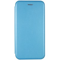 Кожаный чехол (книжка) Classy для Samsung Galaxy S20 FE Блакитний (10062)