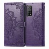 Кожаный чехол (книжка) Art Case с визитницей для Xiaomi Mi 10T / Mi 10T Pro Фіолетовий (13212)