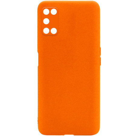 Силиконовый чехол Candy Full Camera для Oppo A52 / A72 / A92 Оранжевый (20127)