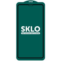 Защитное стекло SKLO 5D (full glue) (тех.пак) для Apple iPhone 11 Pro Max (6.5'') / XS Max Чорний (13653)