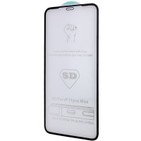 Защитное стекло 5D Hard (full glue) (тех.пак) для Apple iPhone 12 Pro / 12 (6.1'') Черный (16833)