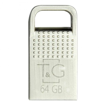 Флеш-драйв USB Flash Drive T&G 113 Metal Series 64GB Сріблястий (21362)
