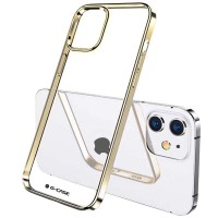 TPU чехол G-Case Shiny Series для Apple iPhone 12 mini (5.4'') Золотой (10137)