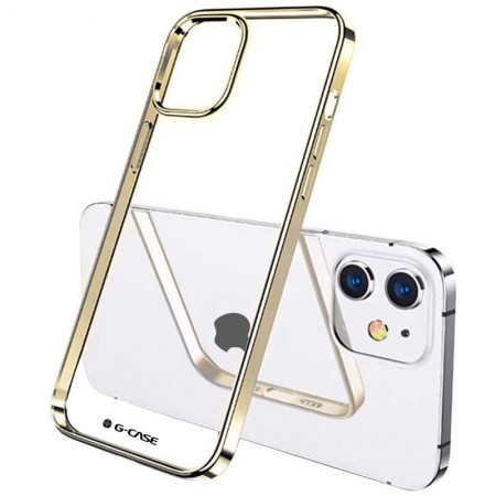TPU чехол G-Case Shiny Series для Apple iPhone 12 mini (5.4'') Золотий (10137)