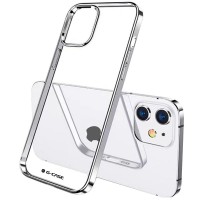 TPU чехол G-Case Shiny Series для Apple iPhone 12 mini (5.4'') Серебристый (10138)