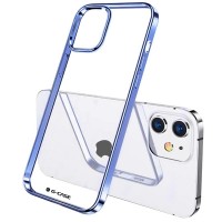 TPU чехол G-Case Shiny Series для Apple iPhone 12 mini (5.4'') Синий (10139)