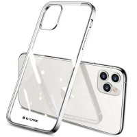 TPU чехол G-Case Shiny Series для Apple iPhone 12 Pro / 12 (6.1'') Сріблястий (18289)