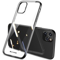 TPU чехол G-Case Shiny Series для Apple iPhone 12 Pro / 12 (6.1'') Чорний (18291)