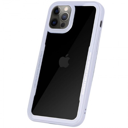 TPU+PC чехол G-Case Shock Crystal для Apple iPhone 12 Pro / 12 (6.1'') Белый (10144)