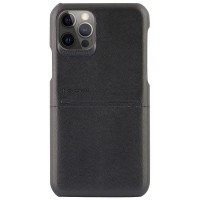 Кожаная накладка G-Case Cardcool Series для Apple iPhone 12 Pro Max (6.7'') Черный (10164)
