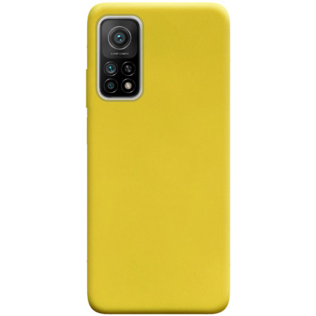 Силиконовый чехол Candy для Xiaomi Mi 10T / Mi 10T Pro Жовтий (10171)