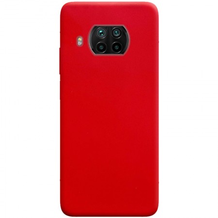 Силиконовый чехол Candy для Xiaomi Mi 10T Lite / Redmi Note 9 Pro 5G Красный (10187)