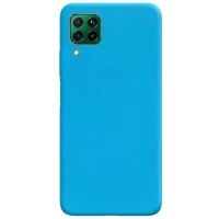 Силиконовый чехол Candy для Huawei P40 Lite Голубой (10195)