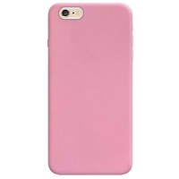 Силиконовый чехол Candy для Apple iPhone 6/6s (4.7'') Рожевий (10213)