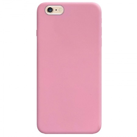 Силиконовый чехол Candy для Apple iPhone 6/6s (4.7'') Рожевий (10213)