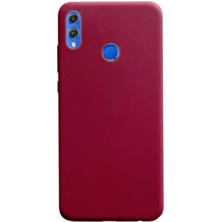 Силиконовый чехол Candy для Huawei Honor 8X Красный (14850)