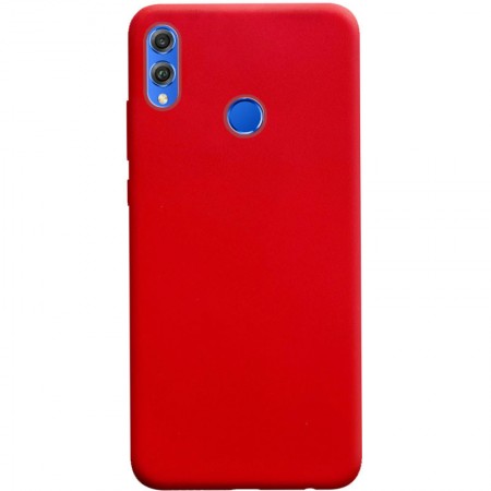 Силиконовый чехол Candy для Huawei Honor 8X Красный (14855)