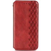 Кожаный чехол книжка GETMAN Cubic (PU) для Oppo A73 Червоний (10280)