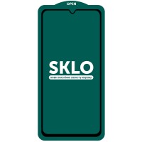 Защитное стекло SKLO 5D (full glue) (тех.пак) для Xiaomi Redmi 9 / Poco M3 / Redmi Note 9 4G Чорний (17819)