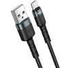 Дата кабель Hoco DU46 Charging USB to MicroUSB (1m) Чорний (14399)